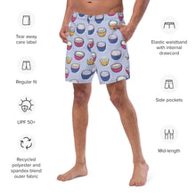 Load image into Gallery viewer, Eco-Friendly Coconut Pattern Swim Trunks