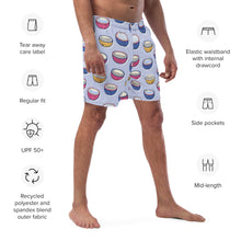 Load image into Gallery viewer, Eco-Friendly Coconut Pattern Swim Trunks