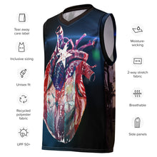 Load image into Gallery viewer, Recycled unisex basketball jersey