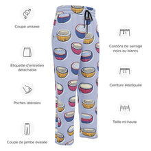 Load image into Gallery viewer, Eco-Friendly Coconut Pattern Wide-Leg Joggers