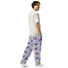 Load image into Gallery viewer, Eco-Friendly Coconut Pattern Wide-Leg Joggers