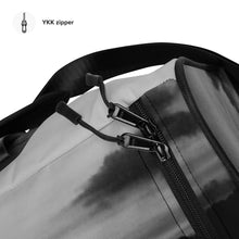 Load image into Gallery viewer, Boquerón Beach Photo Duffle Bag – Puerto Rican Travel Bag with Black and White Beach Photography