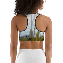 Load image into Gallery viewer, Cabo Rojo Lighthouse Sports Bra – Faro Los Morrillos Photography from Puerto Rico