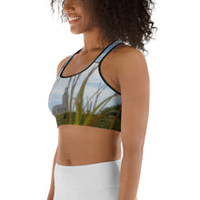 Load image into Gallery viewer, Cabo Rojo Lighthouse Sports Bra – Faro Los Morrillos Photography from Puerto Rico