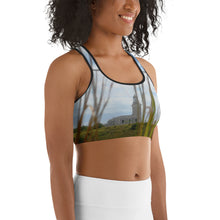 Load image into Gallery viewer, Cabo Rojo Lighthouse Sports Bra – Faro Los Morrillos Photography from Puerto Rico