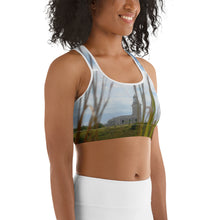 Load image into Gallery viewer, Cabo Rojo Lighthouse Sports Bra – Faro Los Morrillos Photography from Puerto Rico