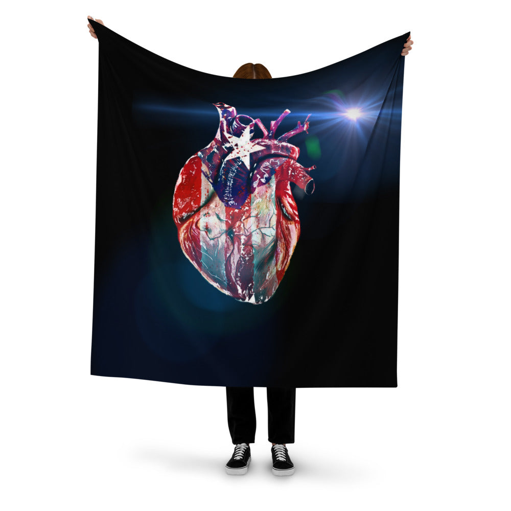 HEART PR Recycled polyester fabric