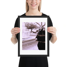 Load image into Gallery viewer, VEJIGANTE DIGITAL PRINT Framed poster