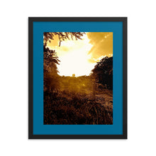 Load image into Gallery viewer, SEPIA FOREST Framed poster