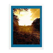 Load image into Gallery viewer, SEPIA FOREST Framed poster