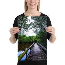 Load image into Gallery viewer, Bosque Boquerón Poster – Premium Puerto Rican Landscape Art Print