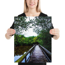 Load image into Gallery viewer, Bosque Boquerón Poster – Premium Puerto Rican Landscape Art Print