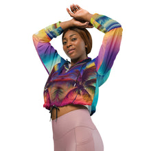 Load image into Gallery viewer, Women’s cropped windbreaker
