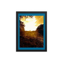 Load image into Gallery viewer, SEPIA FOREST Framed poster
