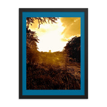 Load image into Gallery viewer, SEPIA FOREST Framed poster
