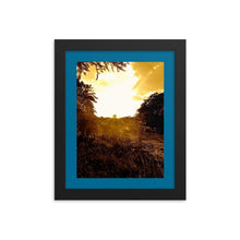 Load image into Gallery viewer, SEPIA FOREST Framed poster
